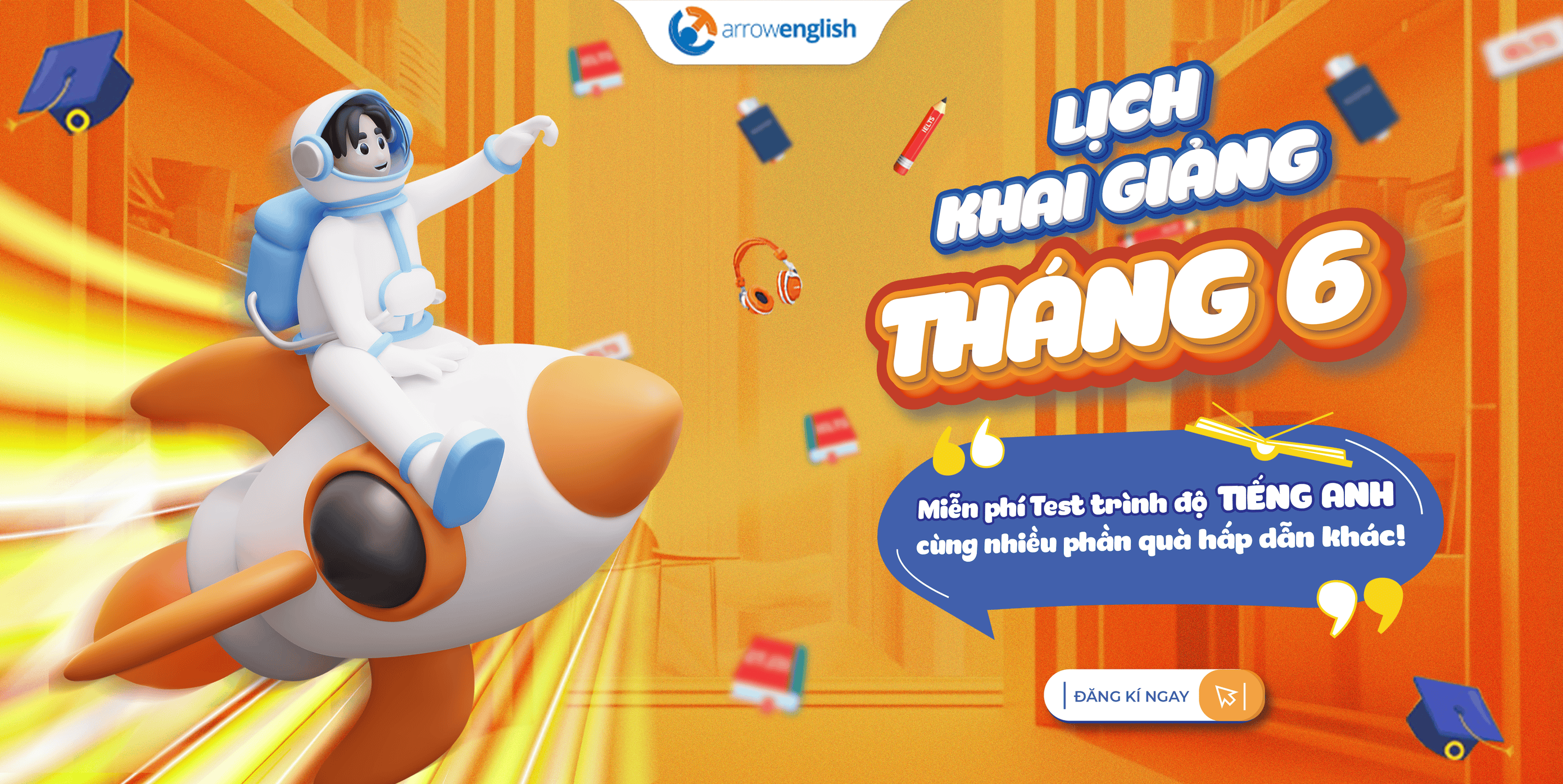 Lịch khai giảng các khóa luyện thi IELTS tháng 06.2025