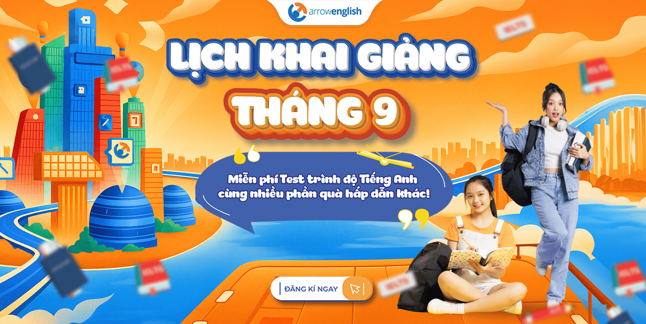 Lịch khai giảng các khóa luyện thi IELTS tháng 09.2025